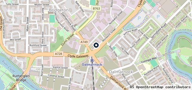 Map showing the location of A A Motors Ltd