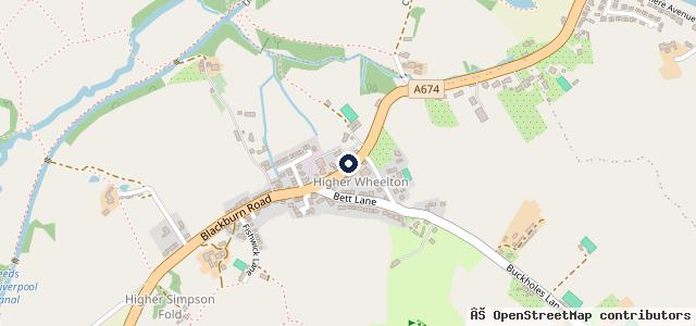 Map showing the location of A&J Ryding Ltd Stocks Garage