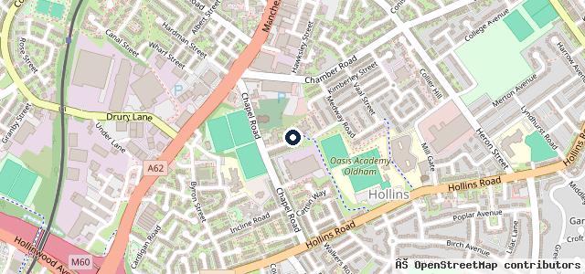 Map showing the location of A&S MOT, Service & Repair Centre