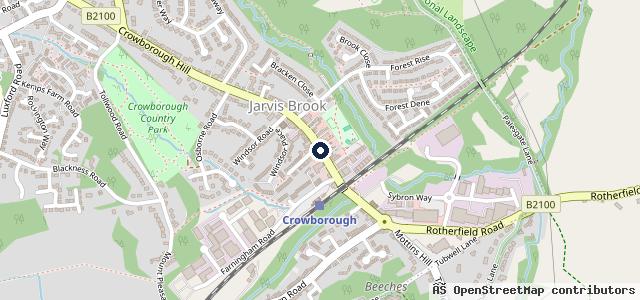 Map showing the location of MGR Auto Services