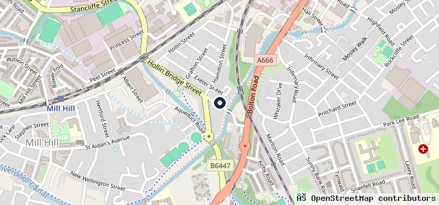 Map showing the location of Abbotts Car Repairs Ltd