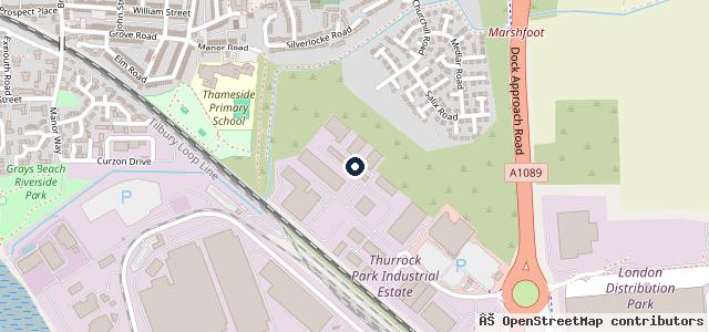 Map showing the location of ADM Auto Service & MOT Centre