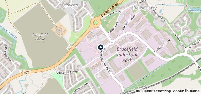 Map showing the location of Farmer Autocare Livingston