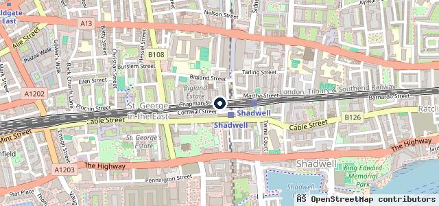 Map showing the location of Babley Autos