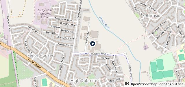 Map showing the location of The Car Safety Centre