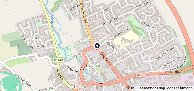 Map showing the location of Teasdale Motorcycles Ltd.