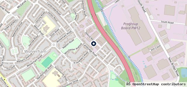 Map showing the location of Cheshire Oaks Service Station