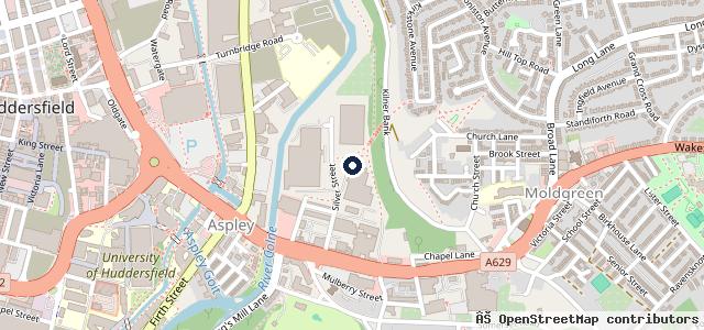 Map showing the location of Colourcube Automotive Accident Repair Centre