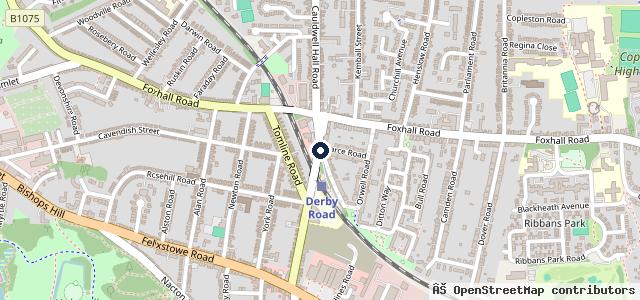 Map showing the location of DD Autoserve Ltd