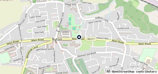 Map showing the location of D B M Specialist Cars