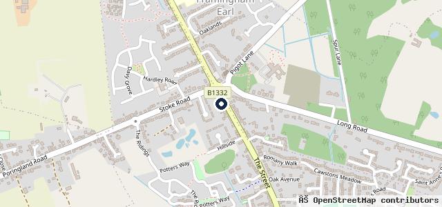 Map showing the location of Well Pharmacy