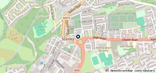 Map showing the location of Rob Dodds Autos