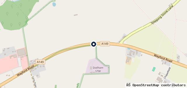 Map showing the location of Fairview Garage