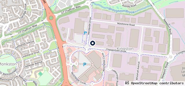 Map showing the location of Fastfit Station MK Ltd
