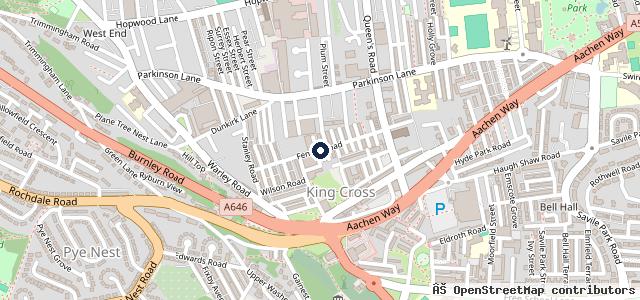 Map showing the location of Fenton Road Garage Ltd