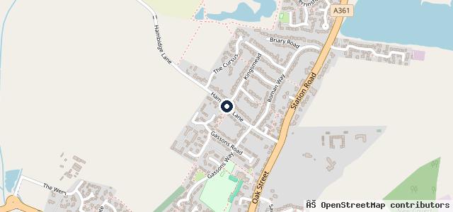 Map showing the location of George's MOT Centre | Lechlade