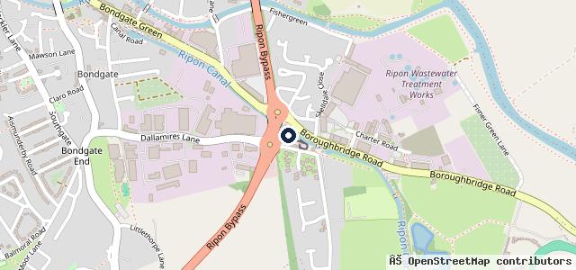 Map showing the location of Gills Auto Services