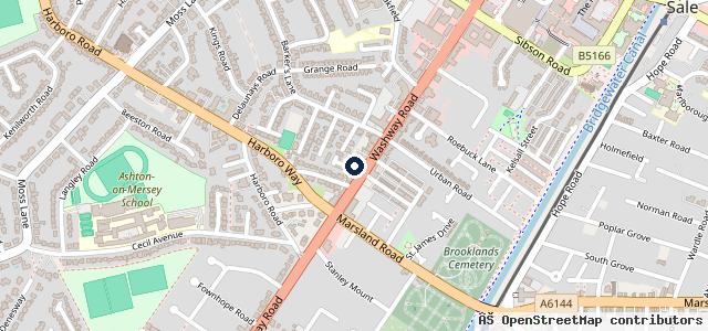 Map showing the location of Glenn Harrop Motor Services Ltd