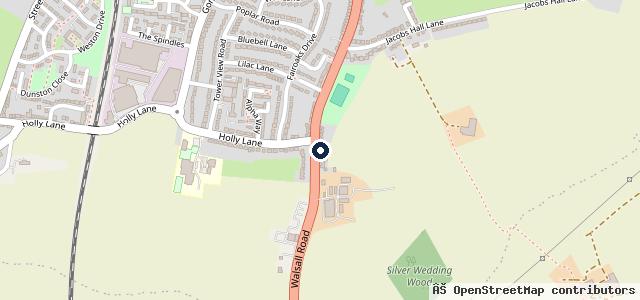 Map showing the location of Great Tyre & Service Centre