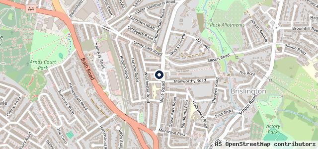 Map showing the location of Boots UK