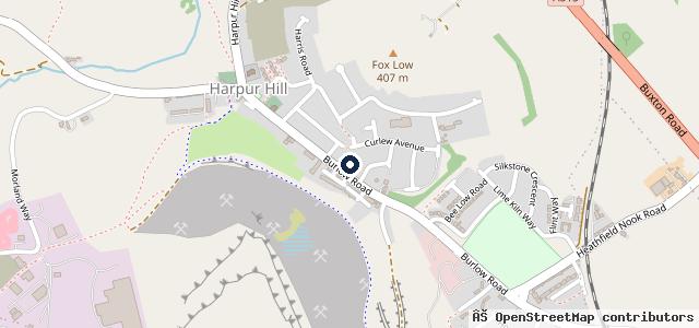 Map showing the location of High Peak Auto-Tune