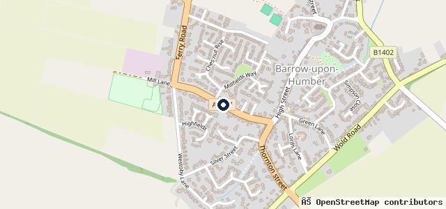 Map showing the location of Martyn Bell Motor Engineers Ltd