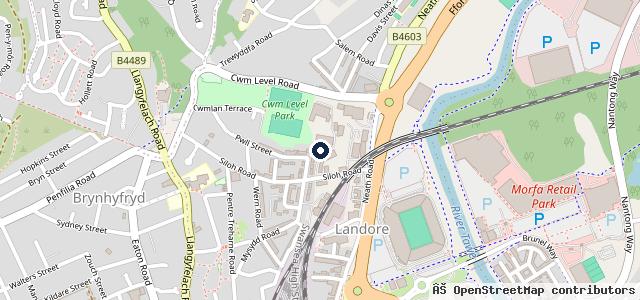 Map showing the location of RJM Autos