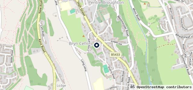 Map showing the location of Jones K