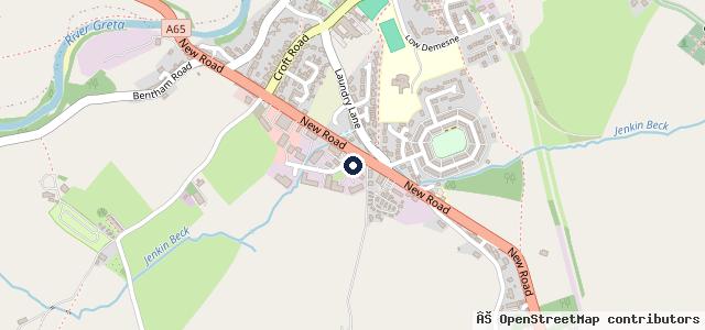 Map showing the location of K T Motors