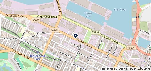 Map showing the location of Lrc Vehicle Solutions