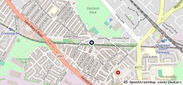Map showing the location of Lunts Motors