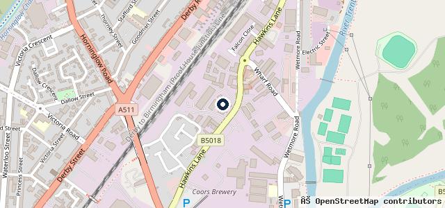 Map showing the location of LDC Motorcycle Training / Falcon Motorcycle Sales & Repair