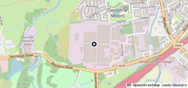 Map showing the location of Rapid Rubbers - Rapid Refurbz