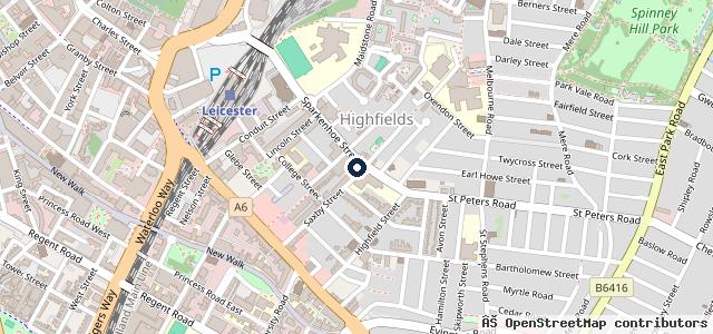 Map showing the location of Mann Motors Leicester | Leicester