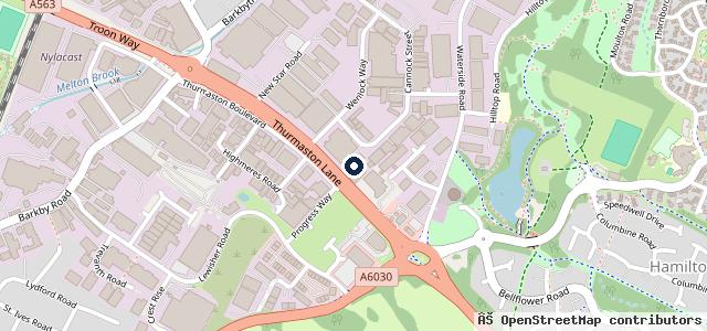 Map showing the location of M&E Accident Repair Centre Ltd