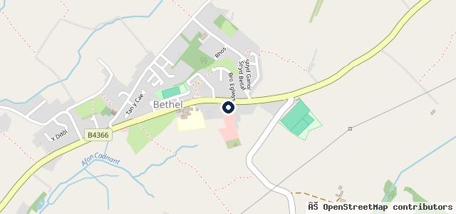 Map showing the location of Ceir Cymru