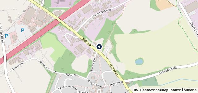 Map showing the location of MJC Motorcycles Ltd