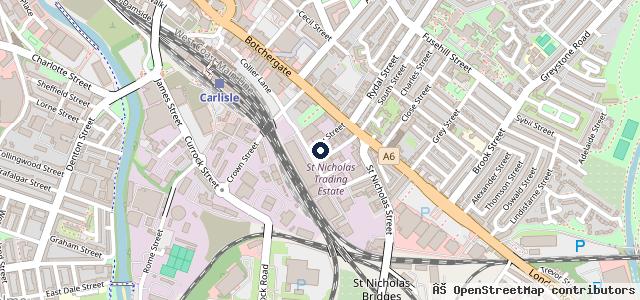 Map showing the location of Appletons Of Carlisle Ltd