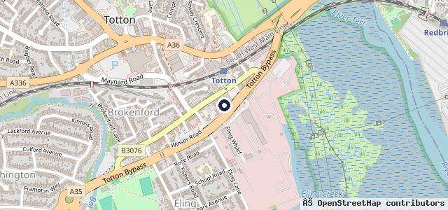 Map showing the location of Union Cars