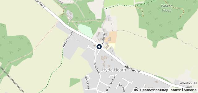 Map showing the location of Heath Motors