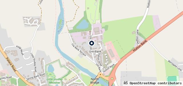 Map showing the location of Yorkshire Classic & Sports Cars