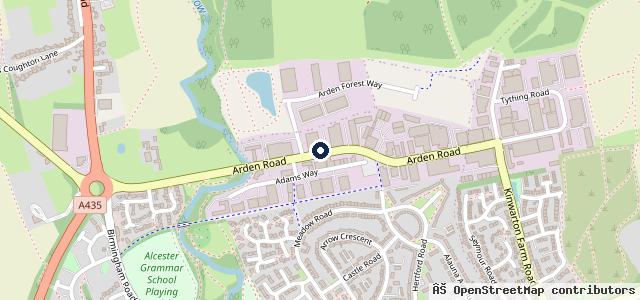 Map showing the location of Eclipse Tyre Services - Team Protyre
