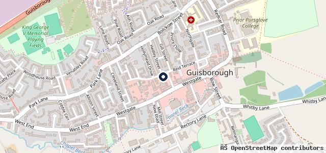 Map showing the location of D H Motorcycles