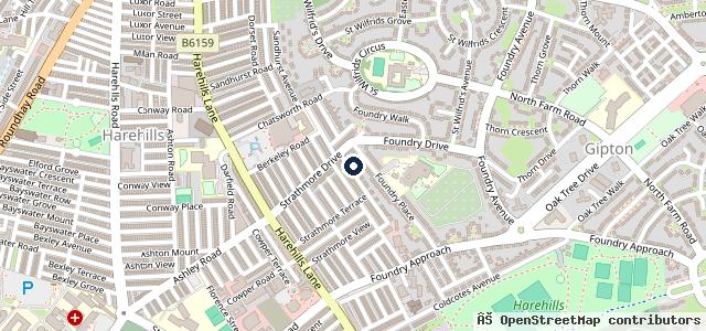 Map showing the location of 24/7 B Mobile Tyres Fitting