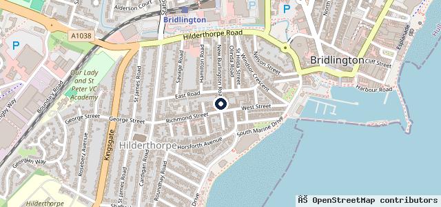 Map showing the location of A & A Vehicle Services