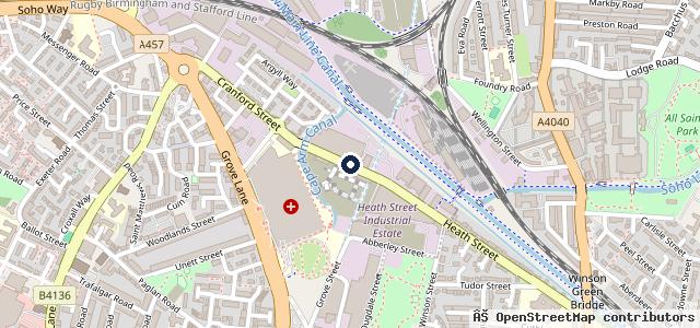Map showing the location of Erautomotive