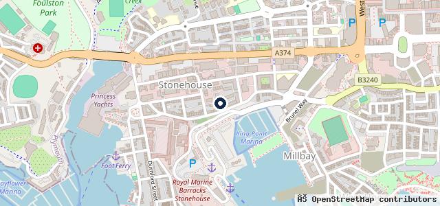 Map showing the location of A M C Electrics