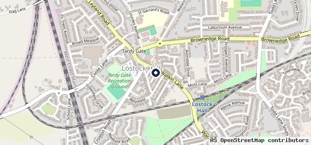 Map showing the location of Campbells Caravans Ltd