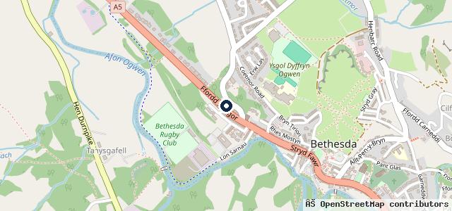 Map showing the location of Anchor Motors