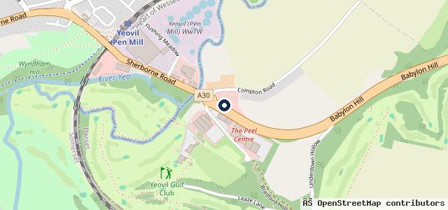 Map showing the location of Autowest Cars